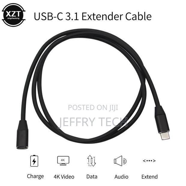 USB C Extension Cable Type C Extender Cord USB-C