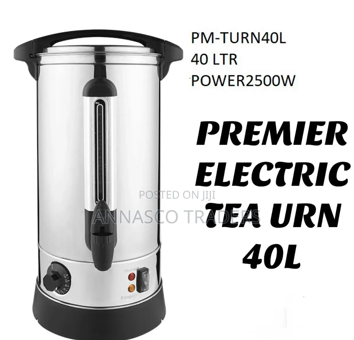 Premier Electric Tea Urn 40L 2500W