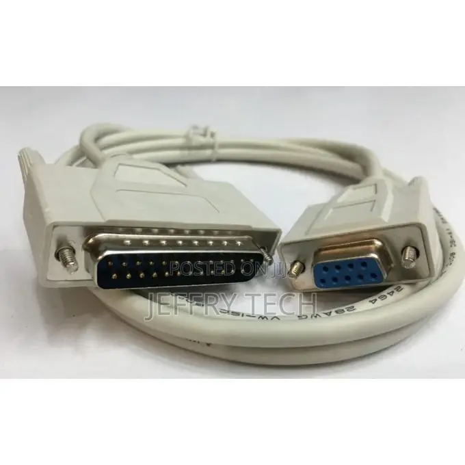 Db9 to Db25 Cable Rs232 Db25 25pin Male to 9pin Female 1.5m