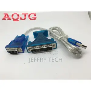 USB 2.0 to RS232 Com Port 9 PIN SERIAL DB25 DB9 Adapter