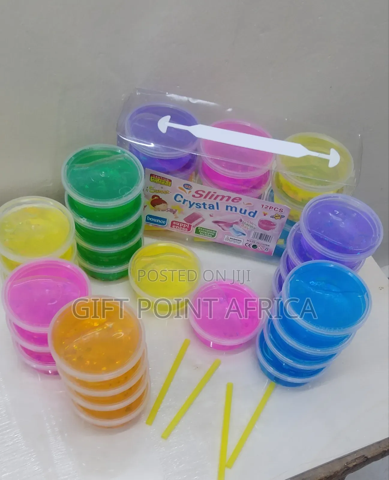A Dozen of 12 Pieces Slimes