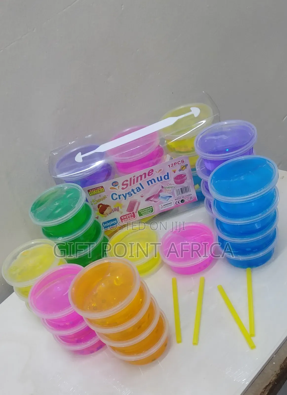 A Dozen of 12 Pieces Slimes