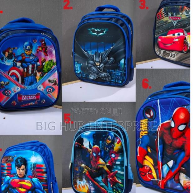 Big Size Cartoon Themed School Bag - main view