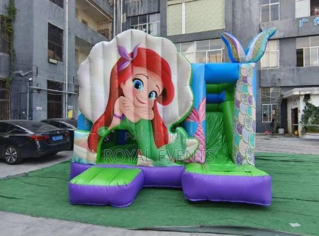 Marmaid Theme Bouncing Castle - main view