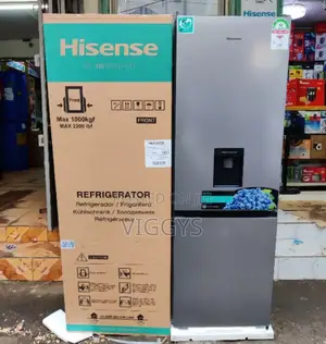 Classic *Hisense Double Door Fridge With Dispenser 292litres