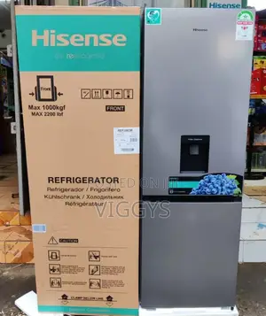 Quality *Hisense Double Door Fridge With Dispenser 292litres