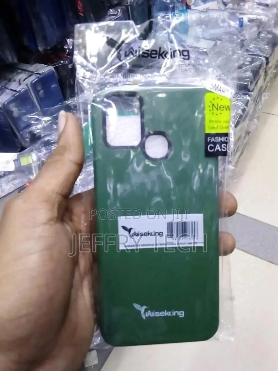 Wiseking Back Cover For (Infinix Smart 5)