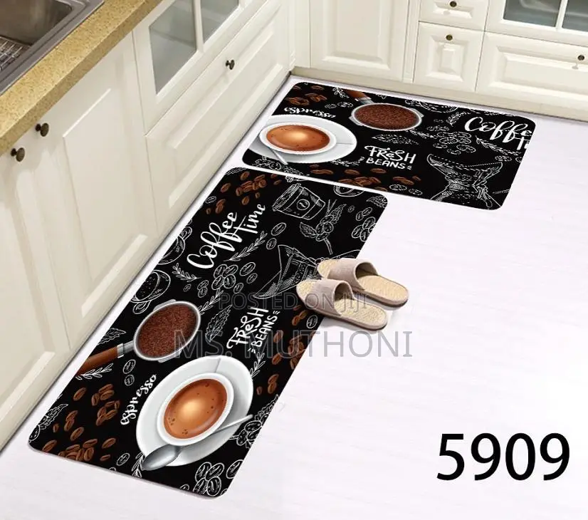 Available 2pcs Rubber Kitchen Mats*