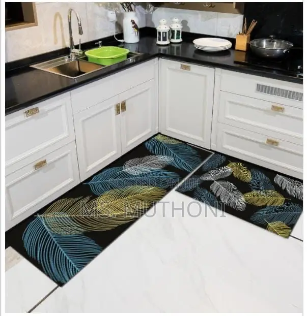 Available 2pcs Rubber Kitchen Mats*