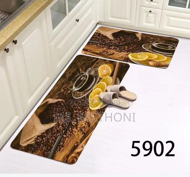 Available 2pcs Rubber Kitchen Mats*