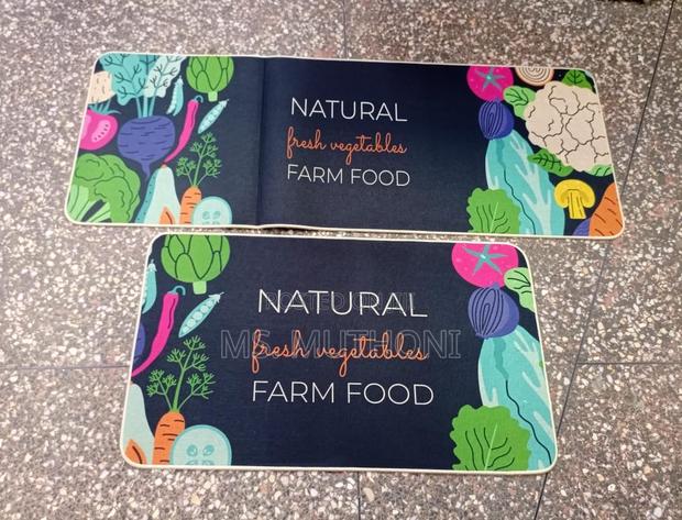Available 2pcs Rubber Kitchen Mats* - thumbnail 2