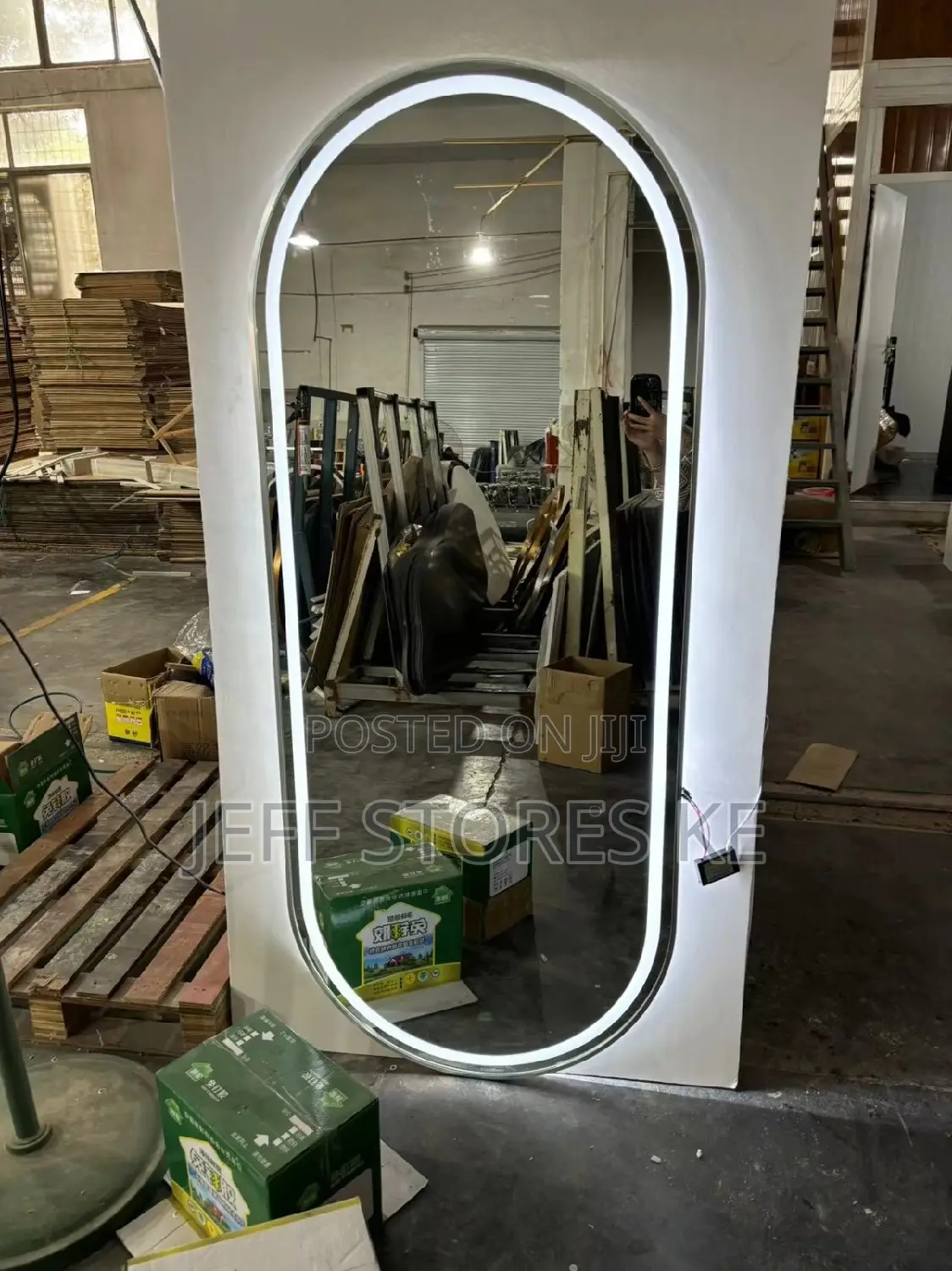 Barber Oval Led Mirror
