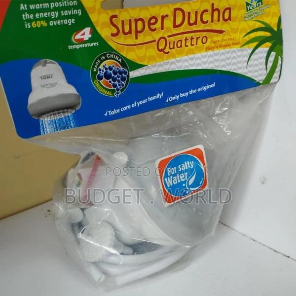 Quality 4 Shower Instant Shower, 220V 6000watts Fame Grey