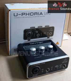 New Um2 Behringer Soundcard