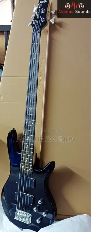 Ibanez Flame Lighting 5 Strings Bass Guitar