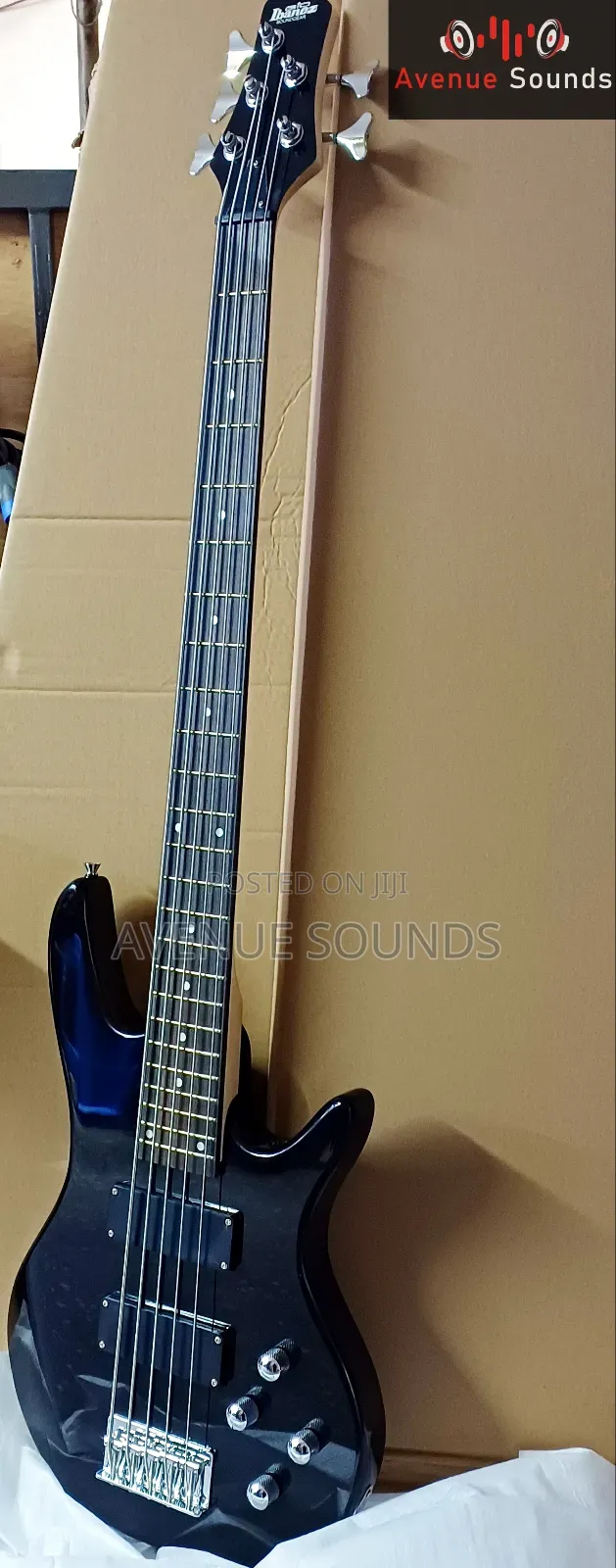 Ibanez Flame Lighting 5 Strings Bass Guitar