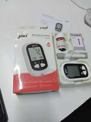 Jziki Smart Blood Glucose Meter With 50 Strips And Lancets