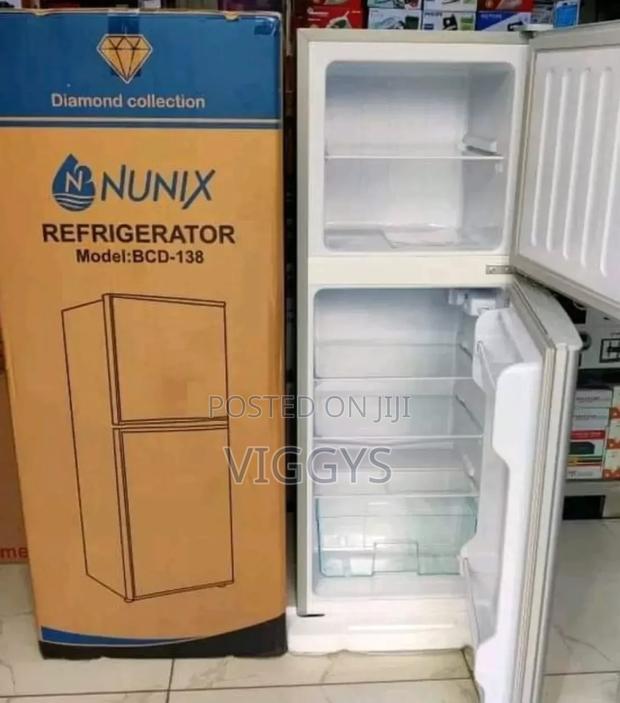 Quality Nunix 138litre Double Door Fridge