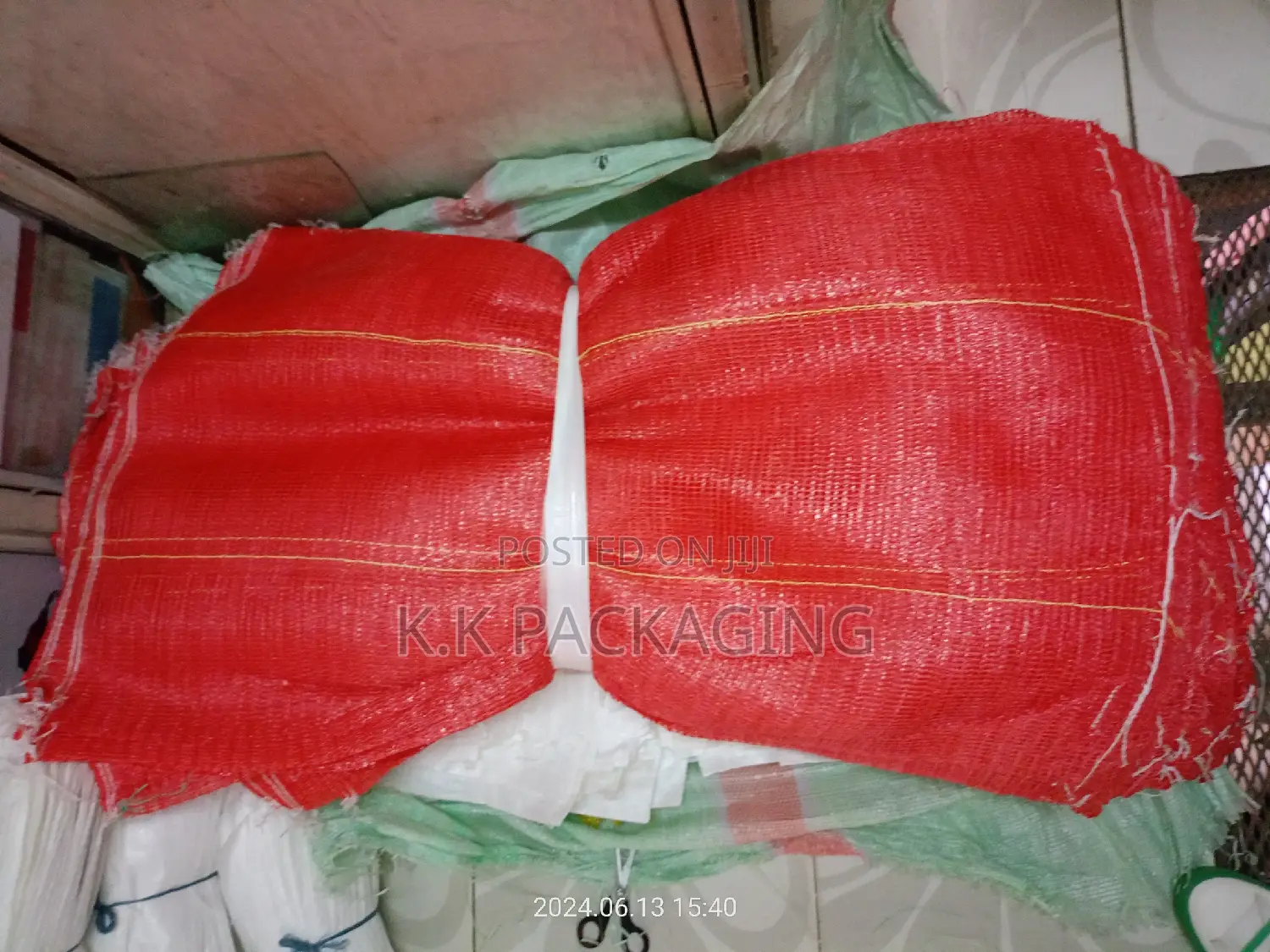 50kg Capacity Onion Packaging Nets