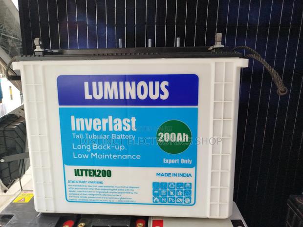 Luminous Solar Battery
