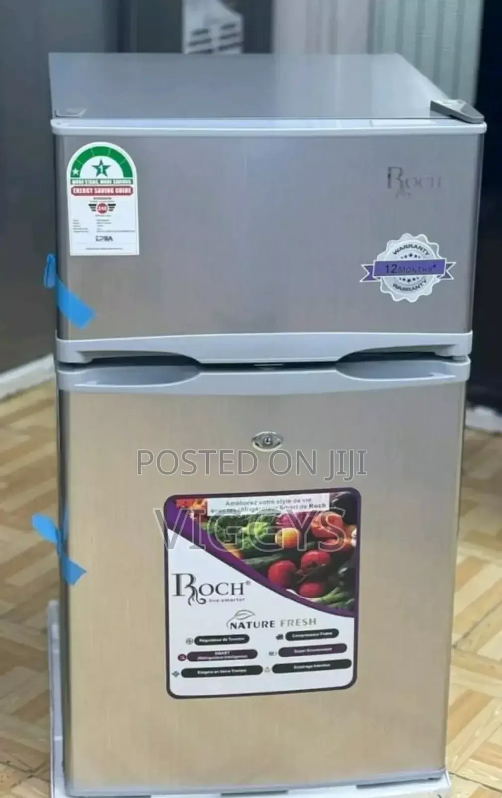 Brand New Roch 90litres Double Door Fridge
