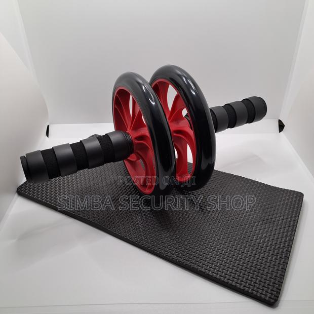 7 PCS Abs Roller Push Up Bar Resistance Hand Grip Skip Rope - thumbnail 3