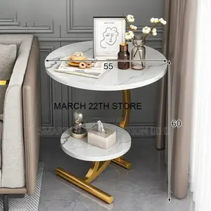 *Aeshetics Corner Stool* Glass Top.