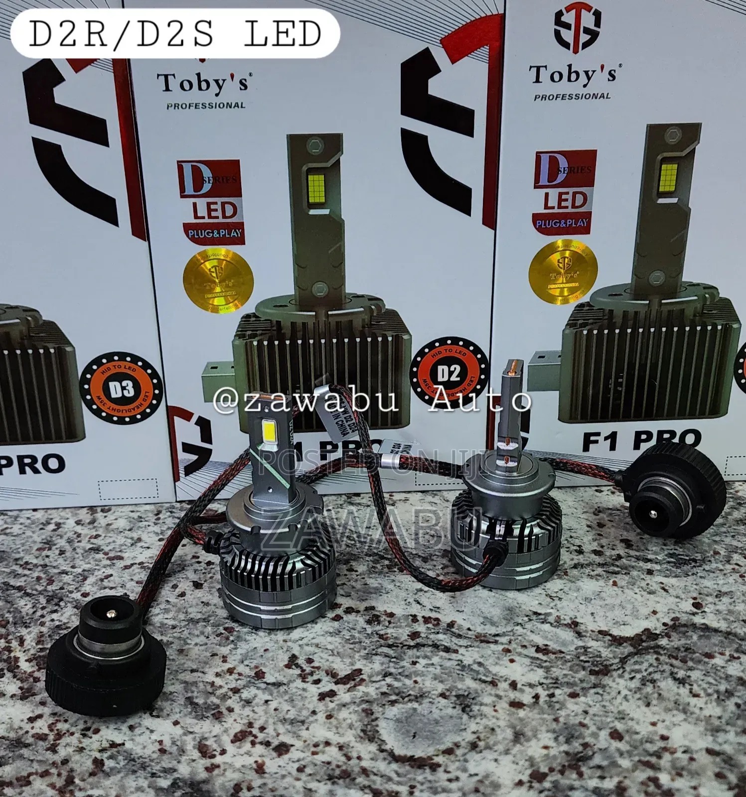 D2s/D2r Led Toby's F1 PRO 7000lm