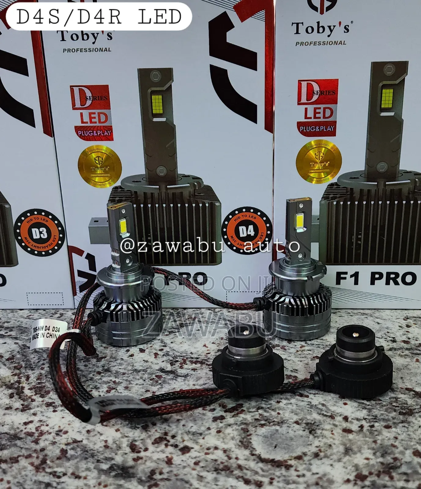 D4s/D4r LED Toby's F1 Pro 7000lm