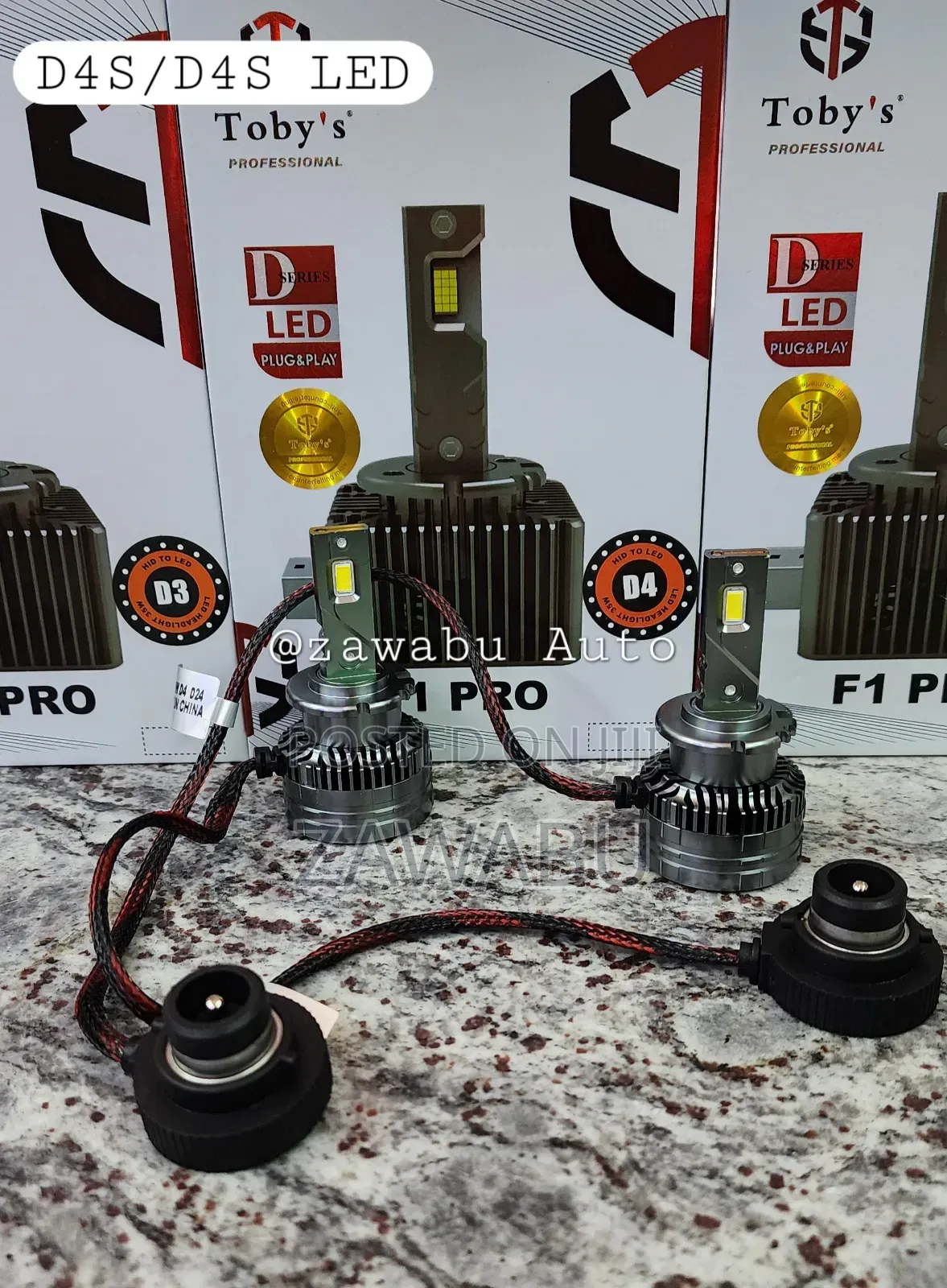 D4s/D4r LED Toby's F1 Pro 7000lm