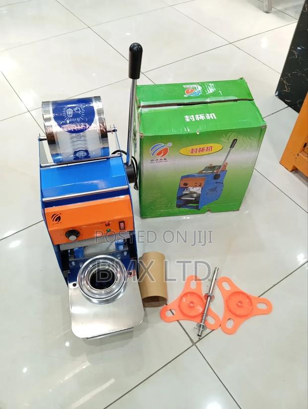 Boba Cup Sealer Machine+Roll of Sealing Paper