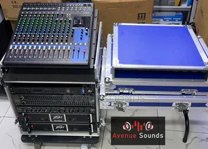 Complete PA System With Two Amplifiers
