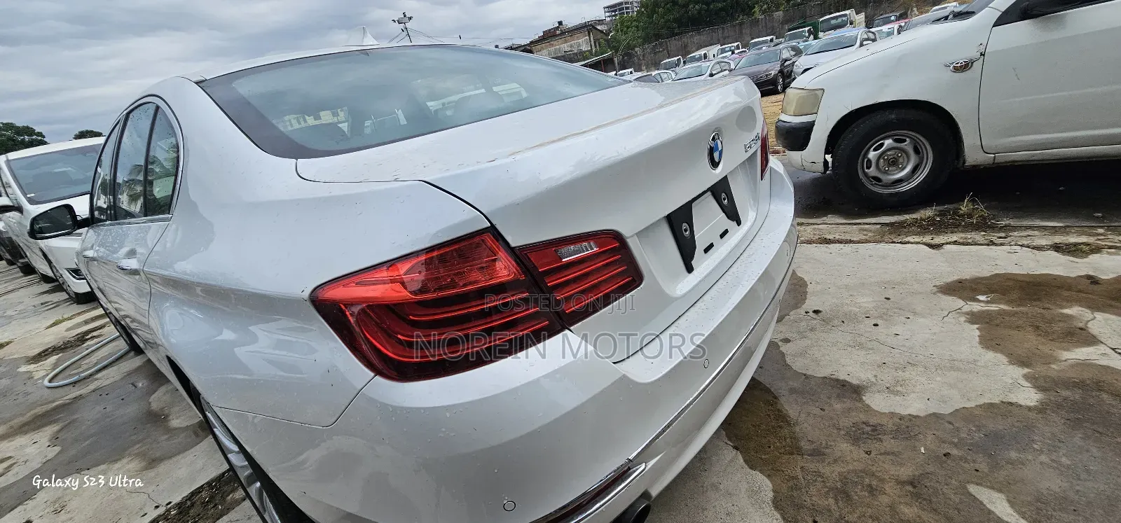 BMW 523i 2017 White