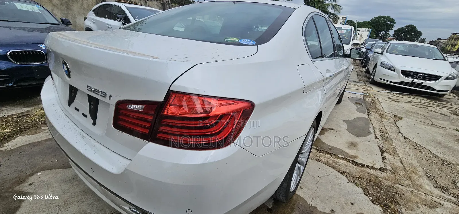 BMW 523i 2017 White