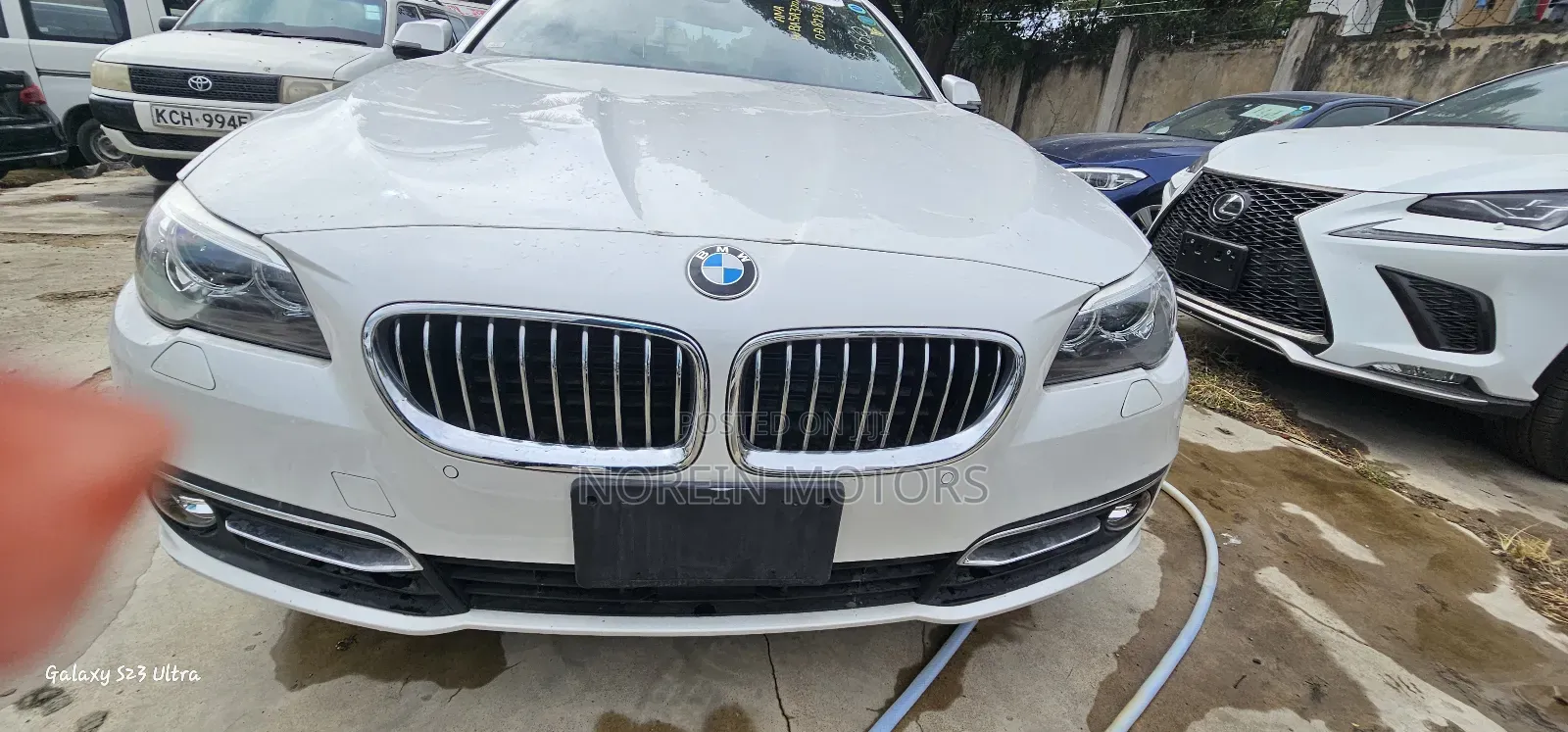 BMW 523i 2017 White