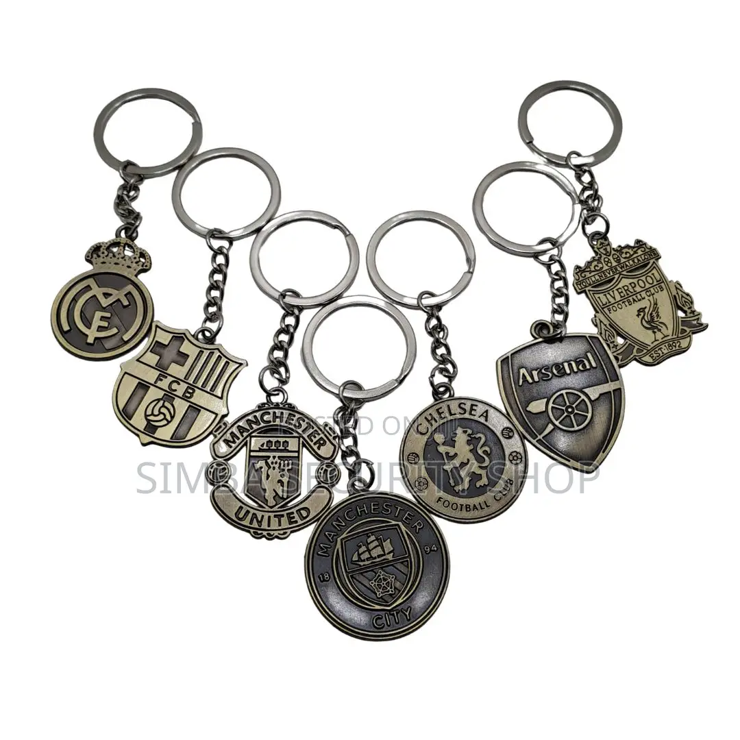 Football Fan Club Keychain Soccer Keyholder Merchandise Gift