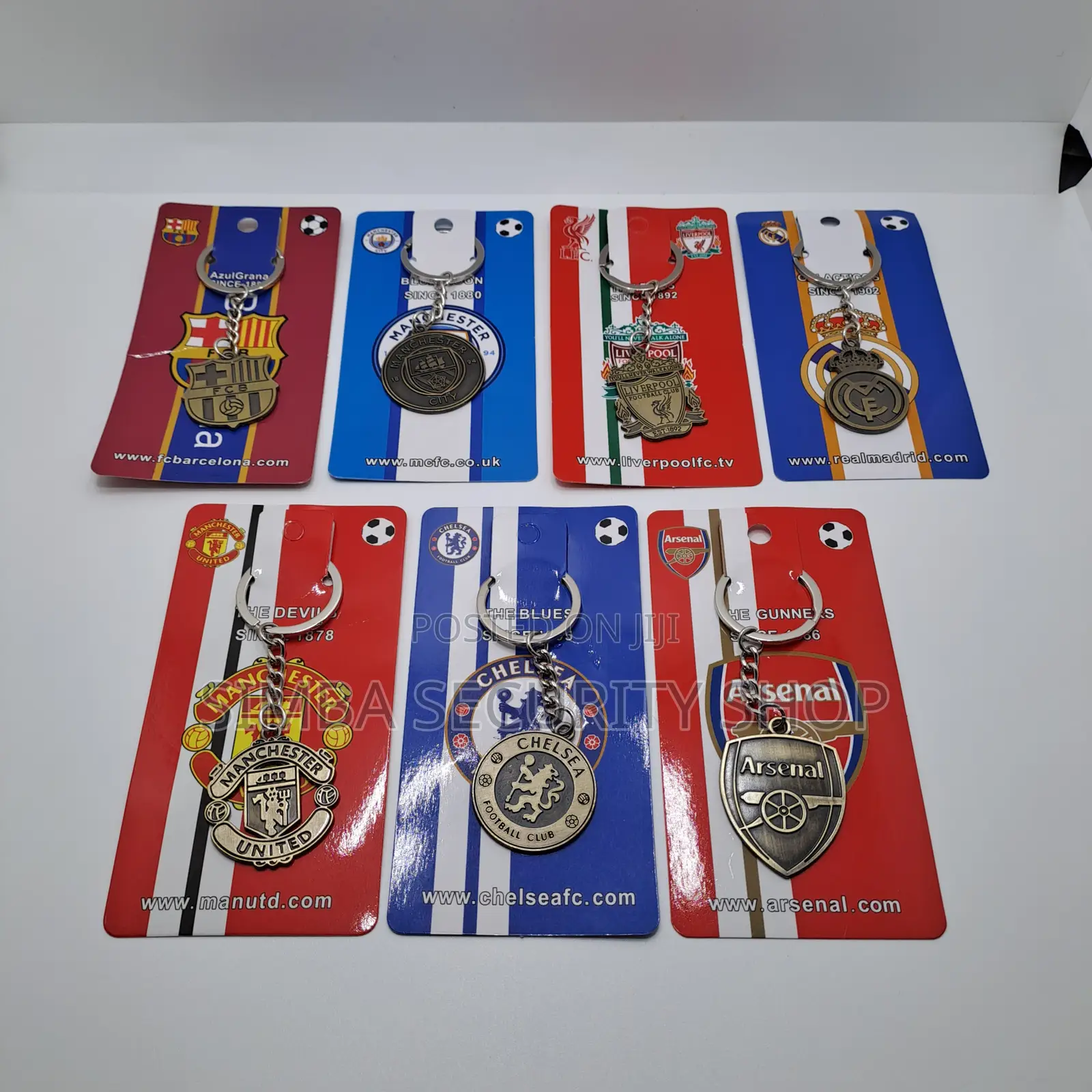Football Fan Club Keychain Soccer Keyholder Merchandise Gift