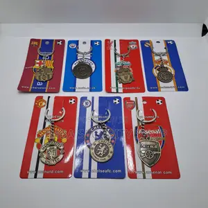 Football Fan Club Keychain Soccer Keyholder Merchandise Gift