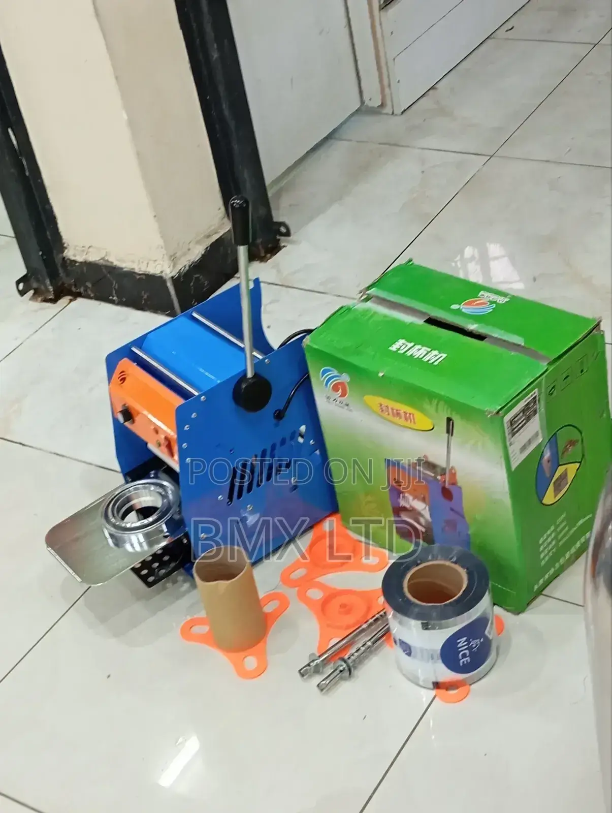 Best Quality Boba Cup Sealer Machine +Rol of Sealing Paper