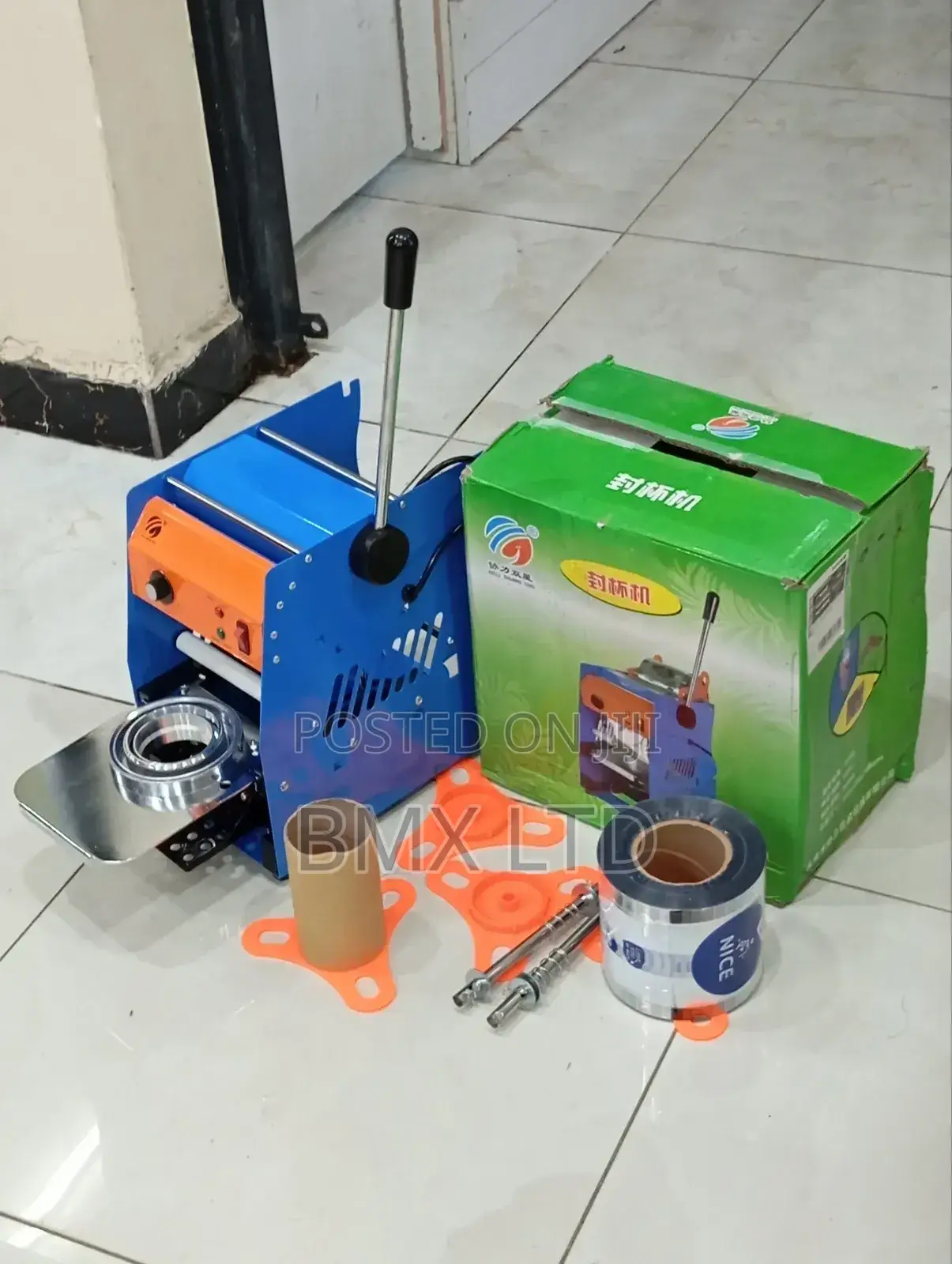 Best Brand Boba Cup Sealer Machine+Rol of Sealing Paper
