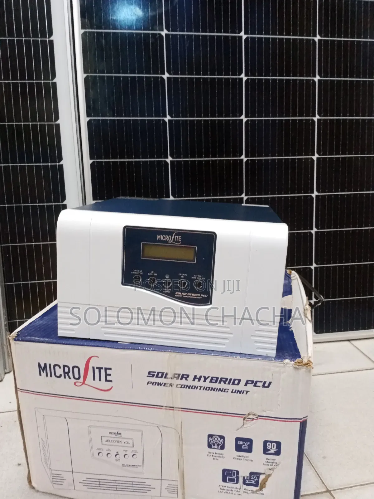 Microlite 1.5kw 24V Hybrid Inverter Made India