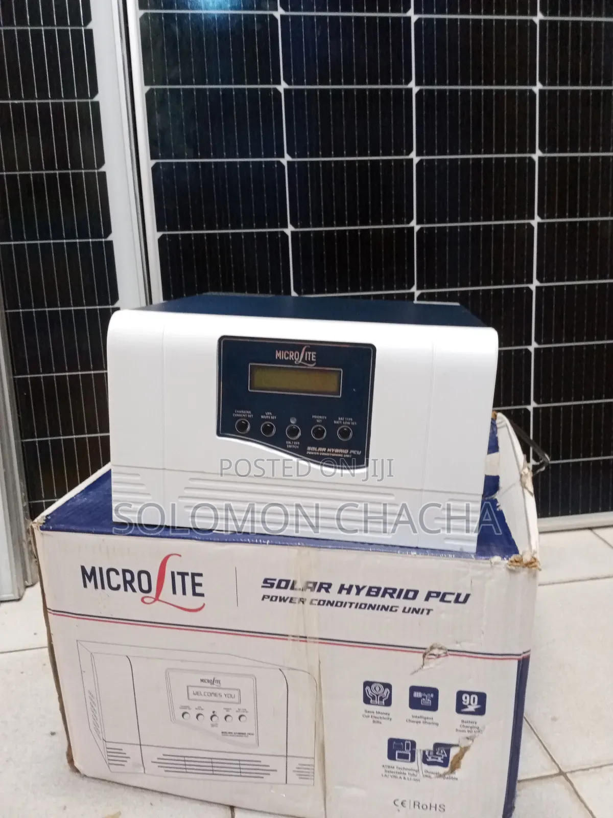Microlite 1.5kw 24V Hybrid Inverter Made India