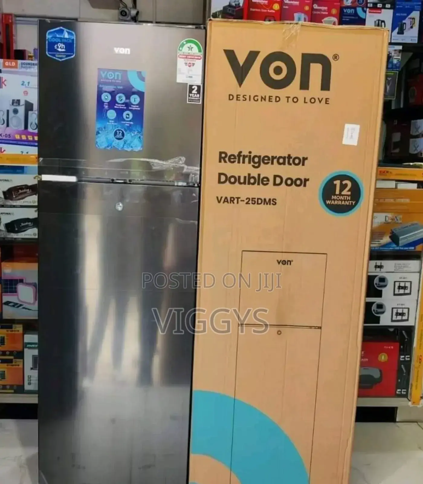 Quality Von 168litre Fridge