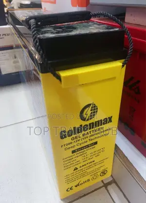 Goldenmax Slim Gel Battery 12V 200AH 20HRS