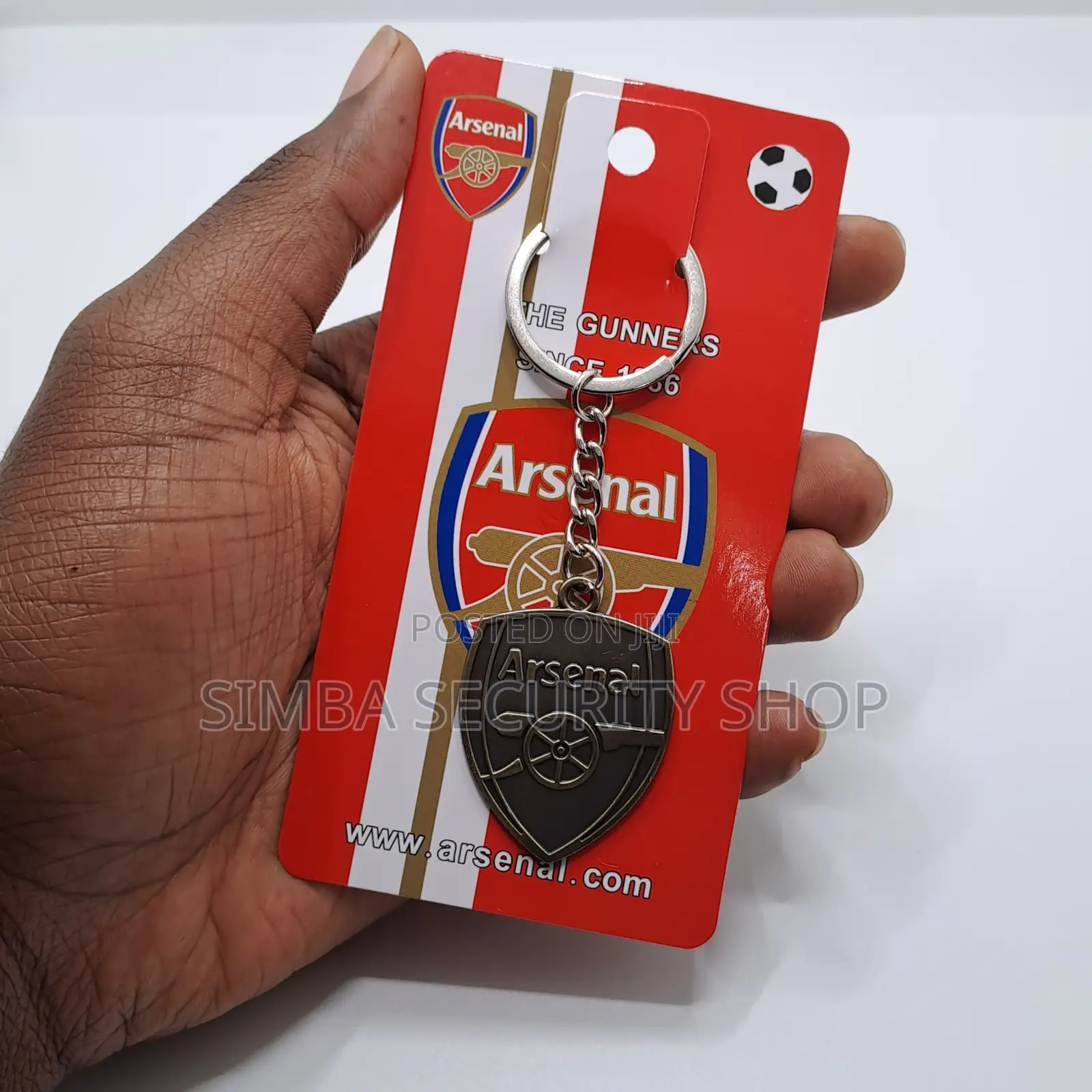 Arsenal Fan Football Soccer Keychain Keyholder Metal Gift