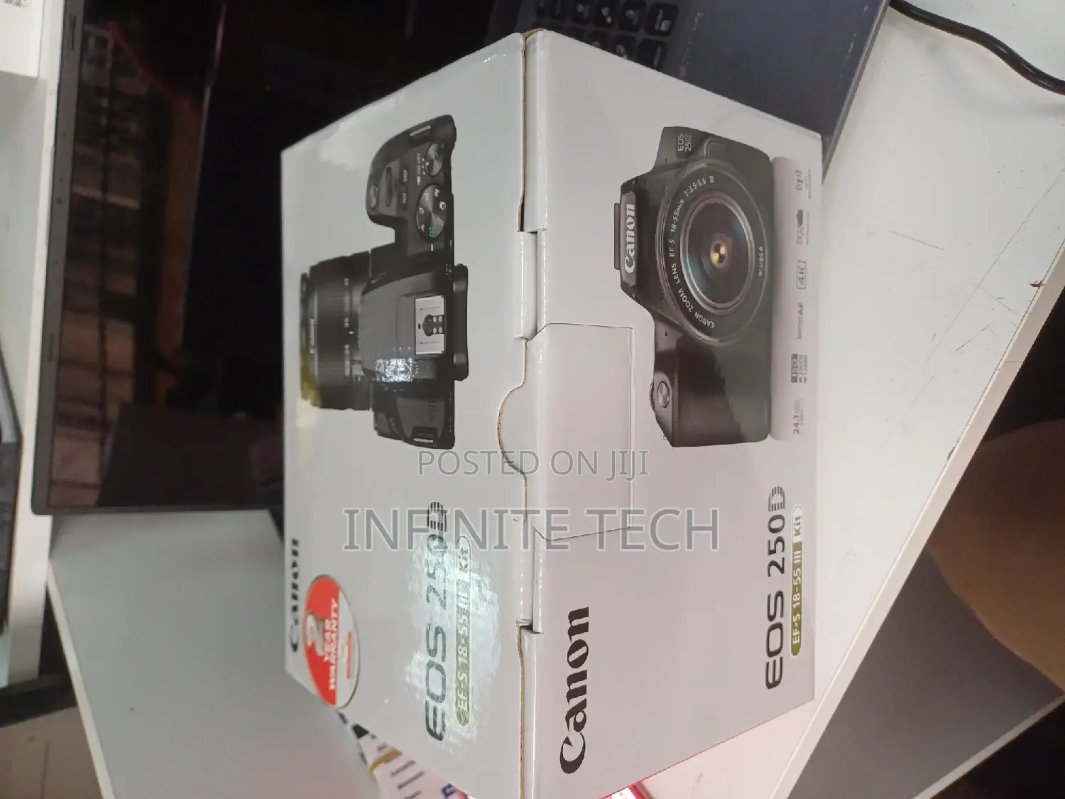 Canon EOS 250D DSLR Camera With 18-55mm F/4-5.6 IS STM