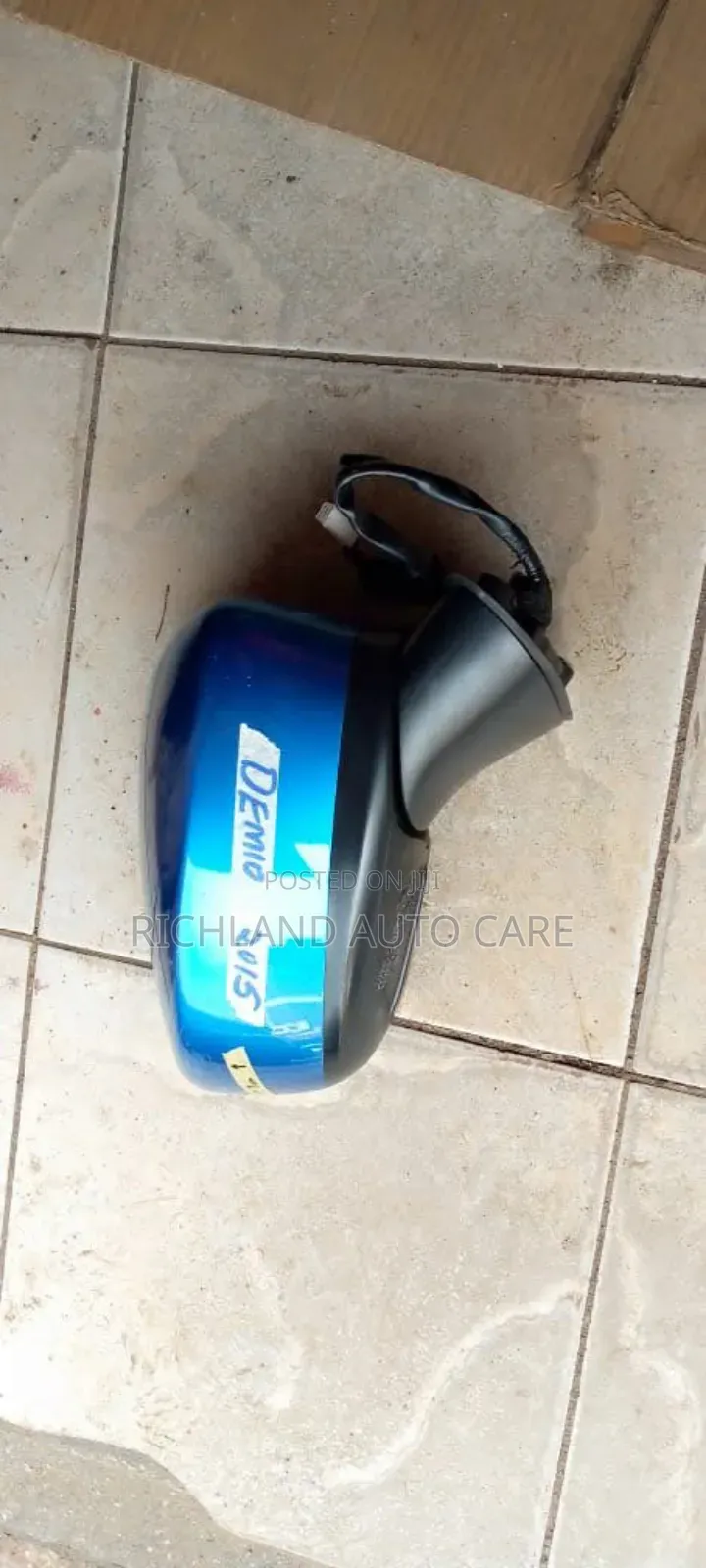 Side Mirror for Mazda Demio 2015 Right Blue 8wire