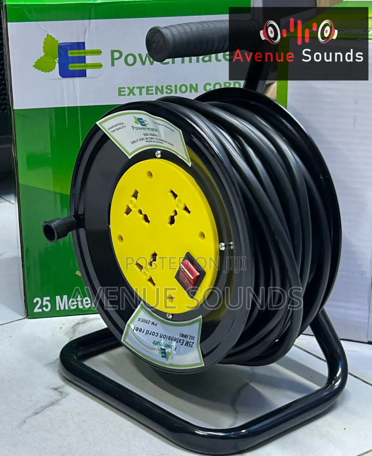 New 25m Power Extension Cable
