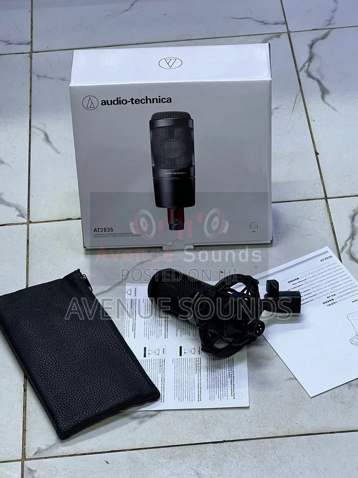 Audio Technica At2035 Condenser Microphone