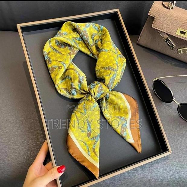 Mustard Soft Scarf - thumbnail 3